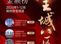 點評鄭州2023年主城八區(qū)銷量前五名！