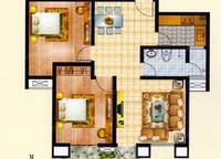 ----- 2室2廳1衛(wèi)1廚 97.12㎡