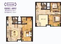 B戶型 4室2廳2衛(wèi)1廚 130.00㎡