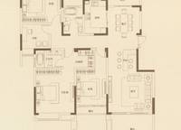 四室兩廳[F3戶型] 165.17㎡ 4室2廳2衛(wèi)1廚 165.17㎡