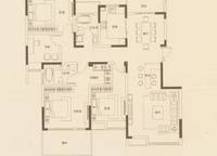 四室兩廳[F4戶型] 158.92㎡ 4室2廳2衛(wèi)1廚 158.92㎡