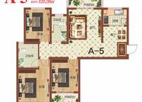 四期8#A-5戶型 3室2廳2衛(wèi)1廚 120.00㎡