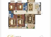 鄭州綠地城D戶型四房兩廳兩衛(wèi)135㎡ 4室2廳2衛(wèi)1廚 135.00㎡