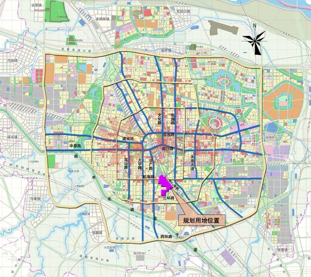 暂无信息 郑州市二七区冯庄村城中村改造控制性详细规划