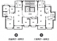 1#01 4室2廳2衛(wèi)1廚 160.92㎡