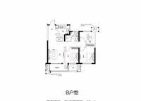 五期B戶型 3室2廳1衛(wèi)1廚 89.00㎡