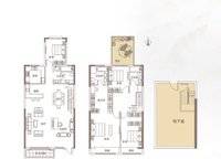 洋房219㎡ 4室2廳3衛(wèi)2廚 219.00㎡