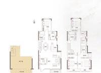 洋房206㎡ 4室2廳3衛(wèi)2廚 206.00㎡