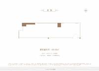 星韻戶型 1室1廳1衛(wèi)1廚 69.08㎡