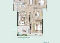 B-庭娟 3室2廳1衛(wèi)1廚 109.00㎡