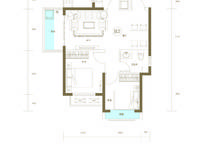 三期8#B2 2室2廳1衛(wèi)1廚 78.00㎡
