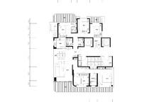 和璞（3F） 5室2廳3衛(wèi)1廚 262.37㎡