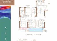 A戶型 3室2廳2衛(wèi)1廚 114.00㎡