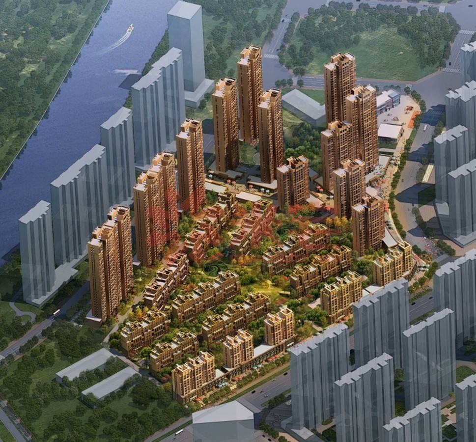 规划公示图 尚庄一,二组城中村改造b12地块—阳光城8号院1-13#,15,16