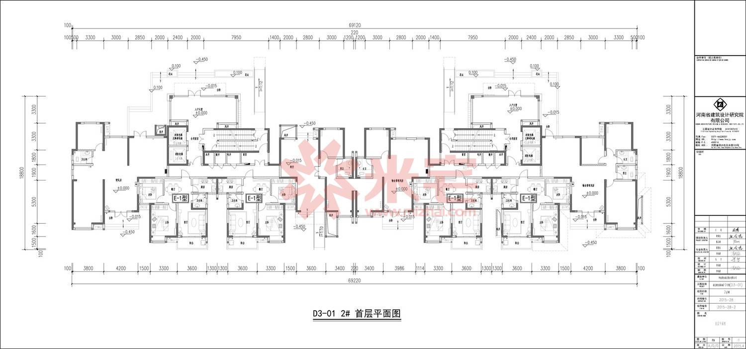 规划公示图 河南建业泰宏置业有限公司泰宏建业国际城19号院(d3-01)