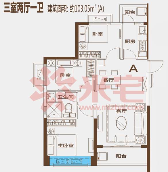 二手房小区 恒大翡翠华庭 户型图(13)